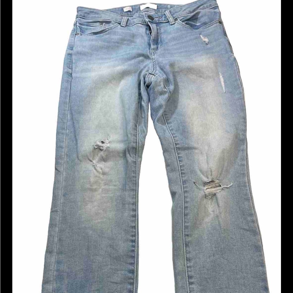 LC Lauren Conrad Light Blue Ankle Jeans